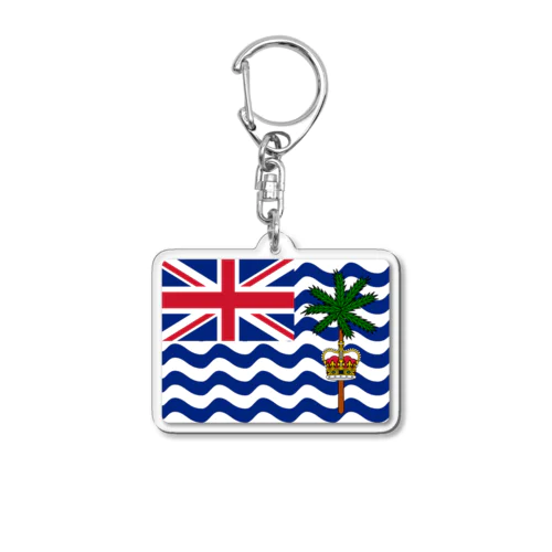 イギリス領インド洋地域の旗 アクリルキーホルダー