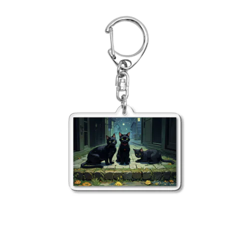 黒の三頭政治 Acrylic Key Chain