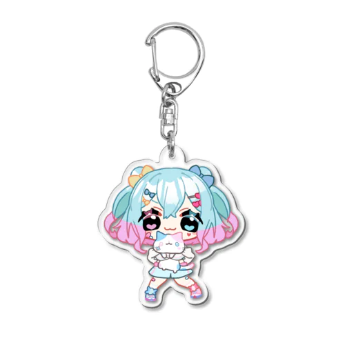 【数量限定】ドヤエマですよの Acrylic Key Chain