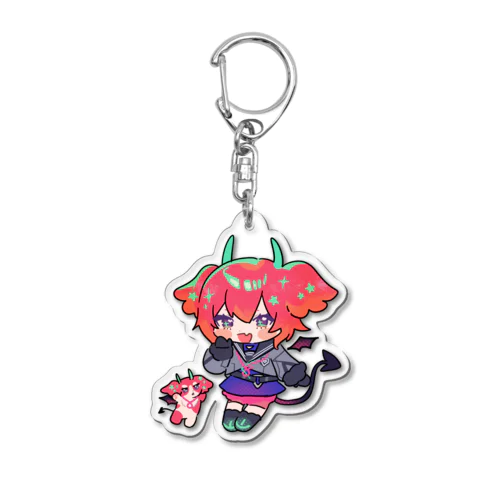 デビ・よくちゃんマン Acrylic Key Chain