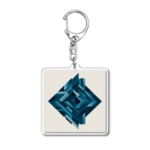 M4CH1NE D1AM0ND Acrylic Key Chain