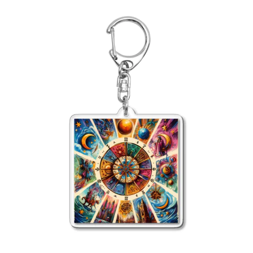 “運命の輪” Acrylic Key Chain
