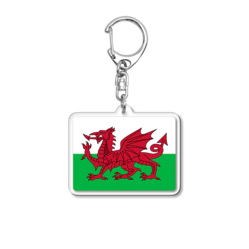 ウェールズの旗 Acrylic Key Chain