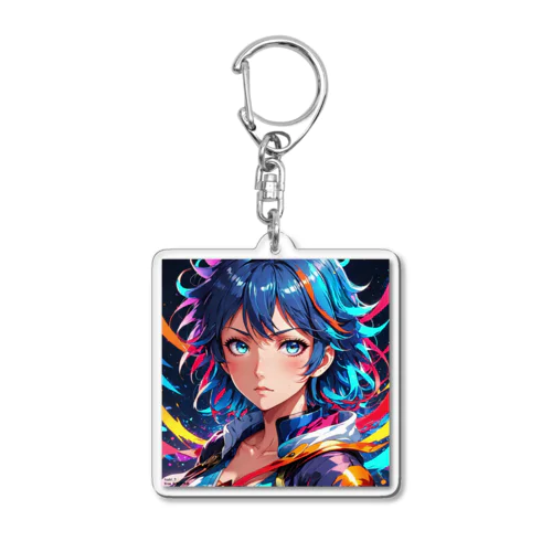 カラフルレディー Acrylic Key Chain