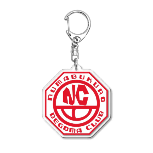 NBCロゴTシャツ Acrylic Key Chain