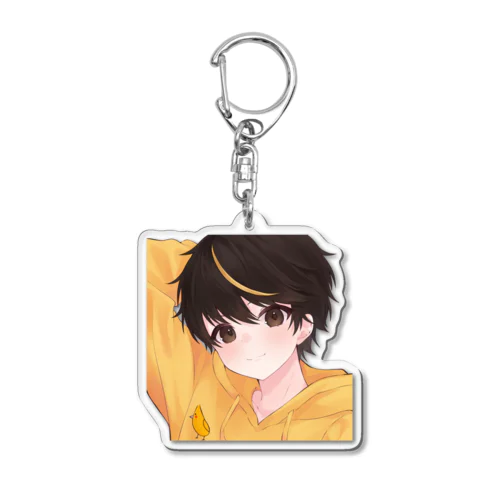 あいぬるんと新ビジュアル記念グッズ Acrylic Key Chain