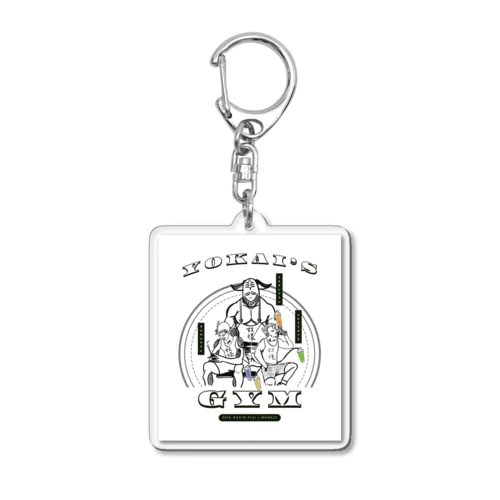 YOKAI'S GYM 【3pin radio_FUJI x MKMK22】 Acrylic Key Chain