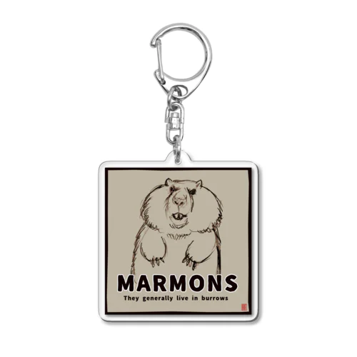 MARMONS Acrylic Key Chain