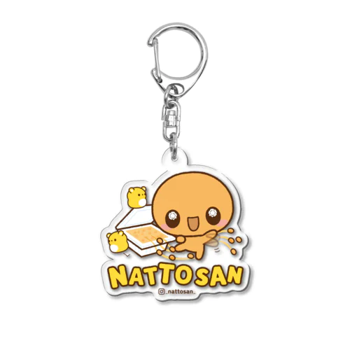 _nattosan_00001 Acrylic Key Chain
