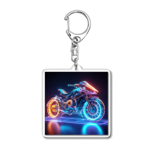 バイクホログラム Acrylic Key Chain