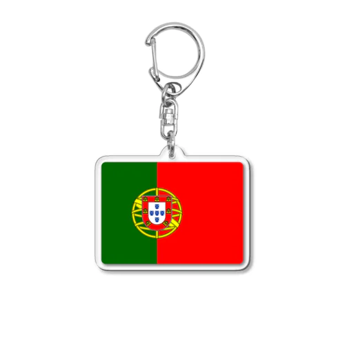 ポルトガルの国旗 Acrylic Key Chain