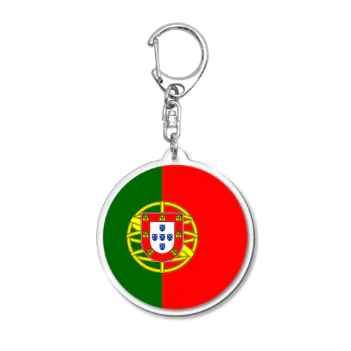 ポルトガルの国旗 Acrylic Key Chain