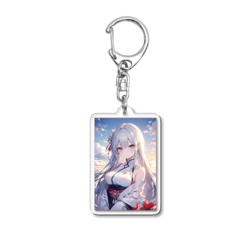 優しい巫女 Acrylic Key Chain