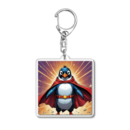 ペンギンのヒーロー登場！ Acrylic Key Chain