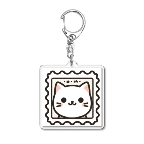 猫さん Acrylic Key Chain