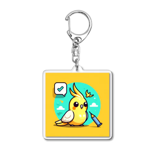 オカメインコ Acrylic Key Chain