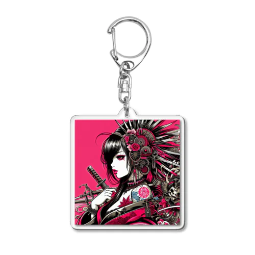 美女の反逆者 Acrylic Key Chain