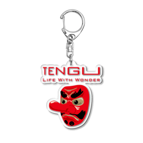 TENGU Acrylic Key Chain