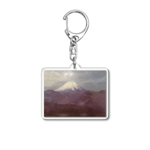 富士山を仰ぐ❗️ Acrylic Key Chain