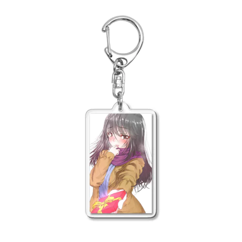 ツンデレ女子 Acrylic Key Chain