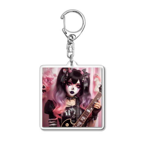 「闇夜のギターヒロイン」 Acrylic Key Chain