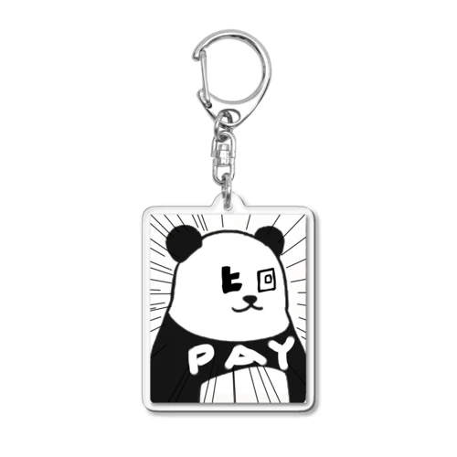 ヒロpayパンダ Acrylic Key Chain