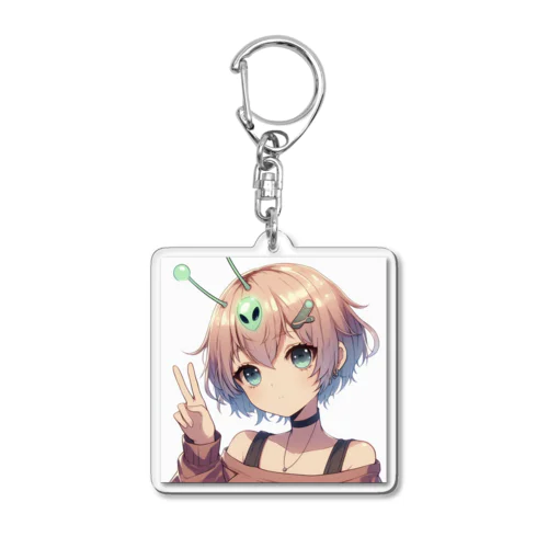 クールガール Acrylic Key Chain