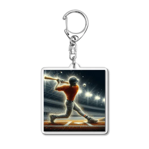 野球 Acrylic Key Chain