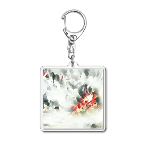 火山 グッズ Acrylic Key Chain