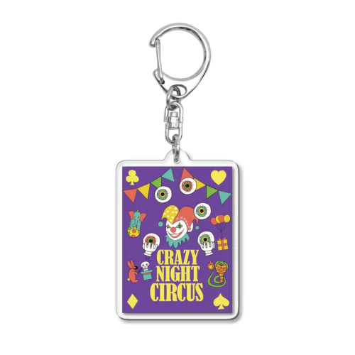 CRAZY　NIGHT　CIRCUS Acrylic Key Chain