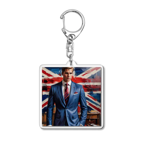 "London's finest craftsmanship" Acrylic Key Chain