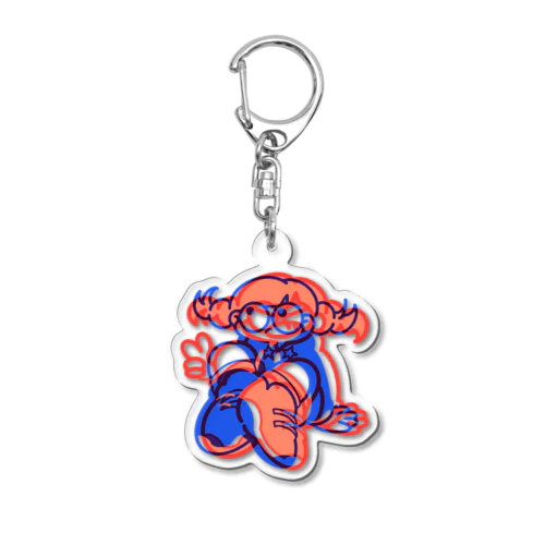 ぶっこちゃん分身アクキー Acrylic Key Chain