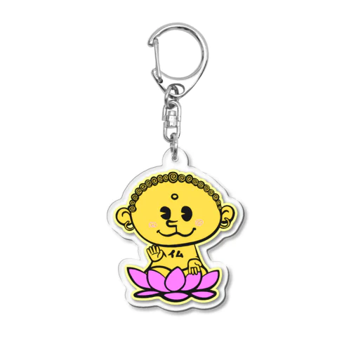 ニルヴァーナ！にょらイム™くん【しゃかにょらイム 01】 Acrylic Key Chain