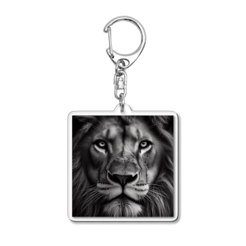 百獣の王 ライオン Acrylic Key Chain