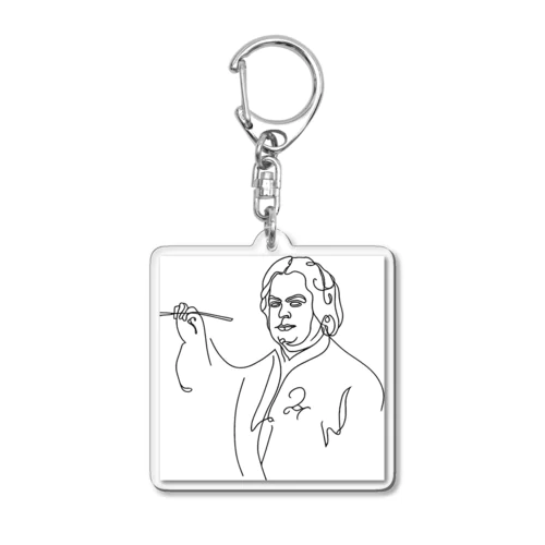 バッハさんが指揮するグッズ Acrylic Key Chain