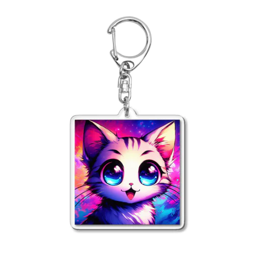 猫ちゃん Acrylic Key Chain