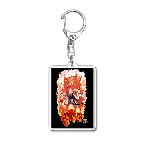 HOT FLAVOR Acrylic Key Chain