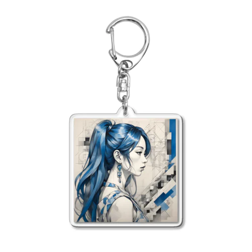 Melancholy④ Acrylic Key Chain