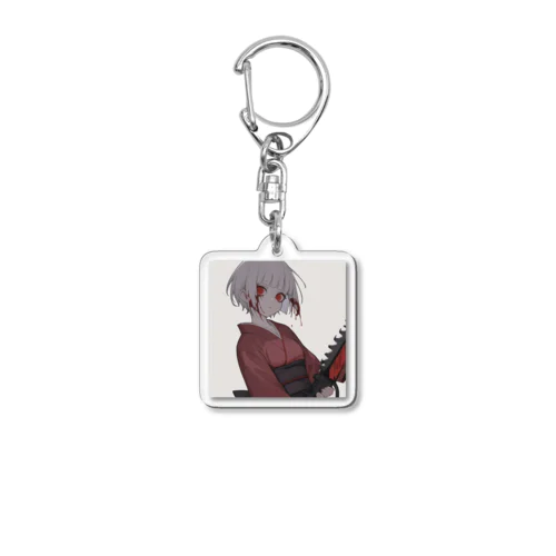 チェーンソーっ子 Acrylic Key Chain