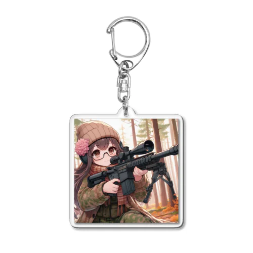 ゆるスナイパー③ Acrylic Key Chain