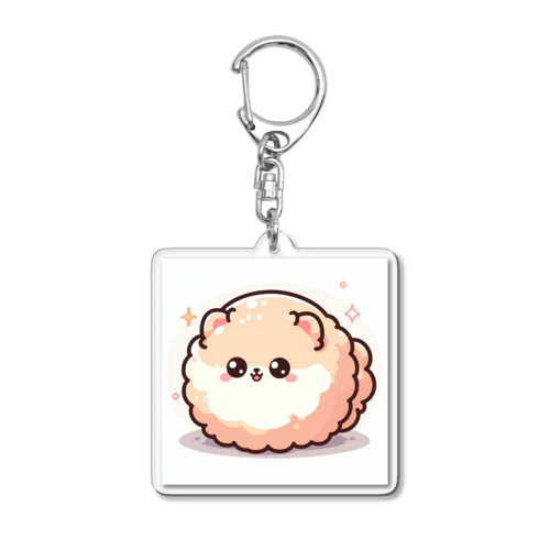 まんまるどうぶつ こいぬ Acrylic Key Chain