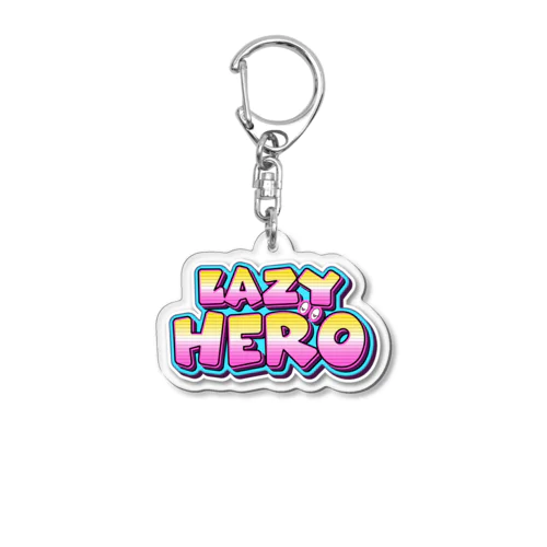 アクリルキーホルダー（Lazy Hero ロゴ） Acrylic Key Chain