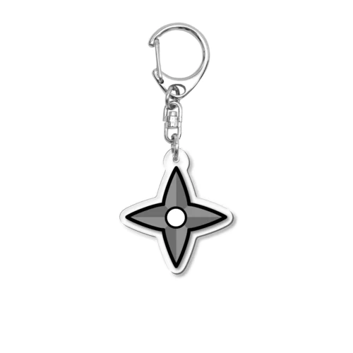 アクリルキーホルダー（手裏剣） Acrylic Key Chain