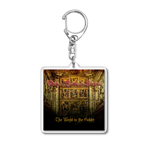 Qreha's Gothical Sinfonia『 The World in the Goblet 』 Acrylic Key Chain