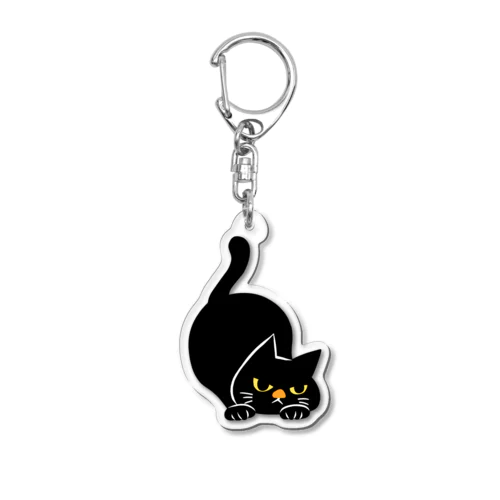 黒猫ちゃん2 アクリルキーホルダー