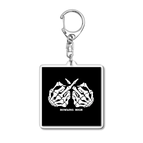 BOWLING HIGH Acrylic Key Chain