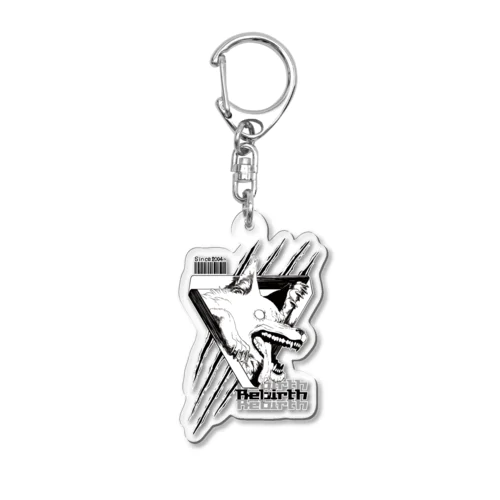 犬の柄のアイテム Acrylic Key Chain