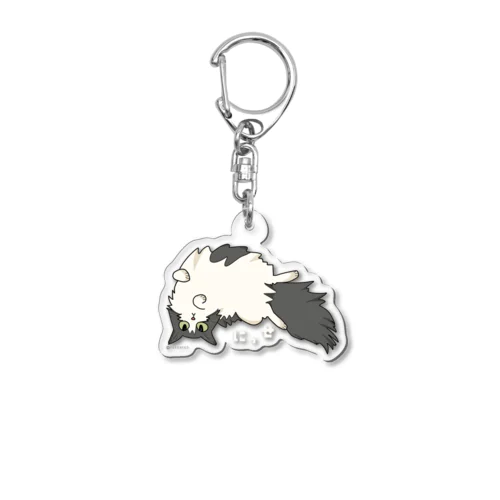 へそ天ニッセくん Acrylic Key Chain