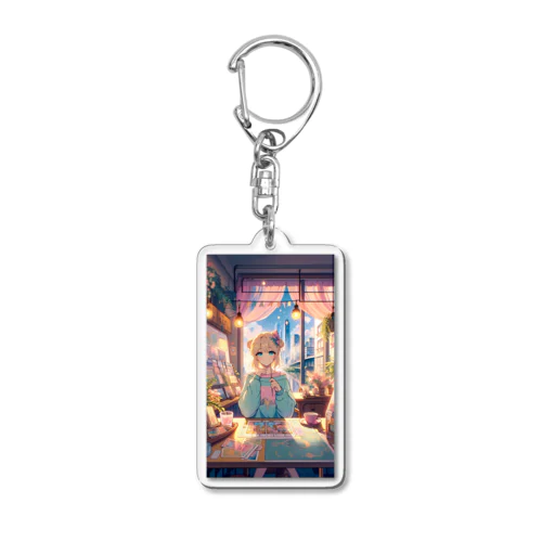 Tokyo Lofi Girl　 Acrylic Key Chain