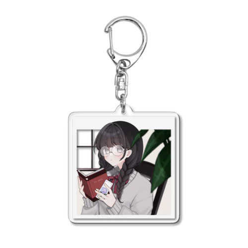 女の子（photo） Acrylic Key Chain